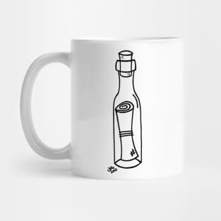 Message in a bottle Mug